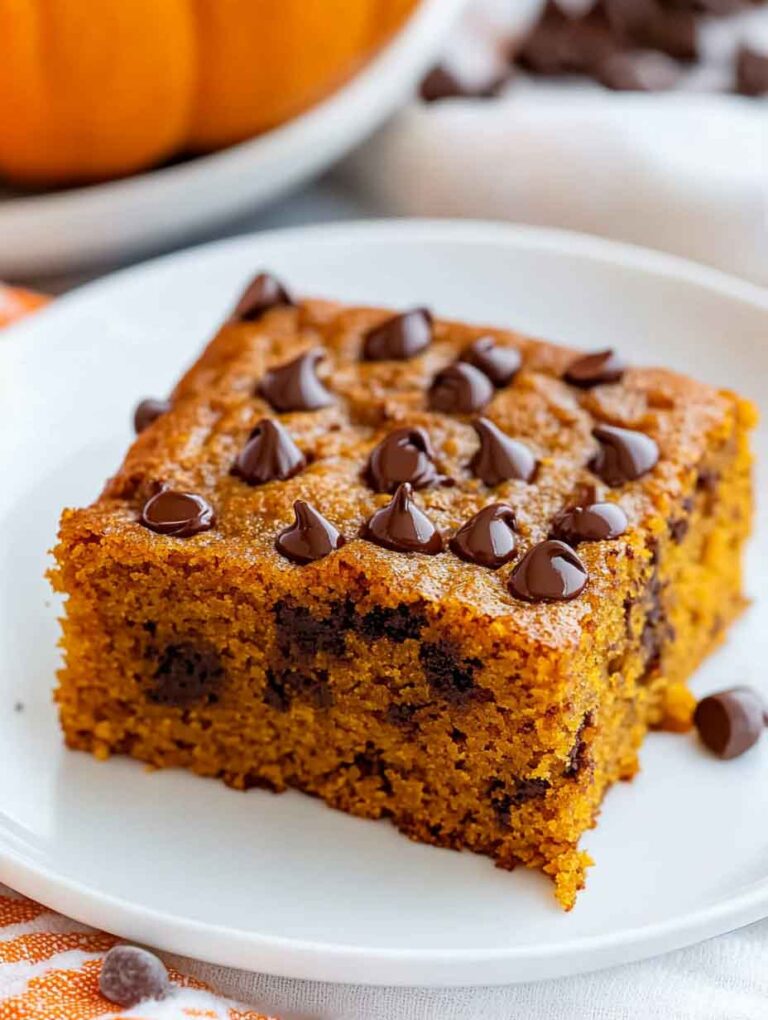 Pumpkin Chocolate Chip Cake