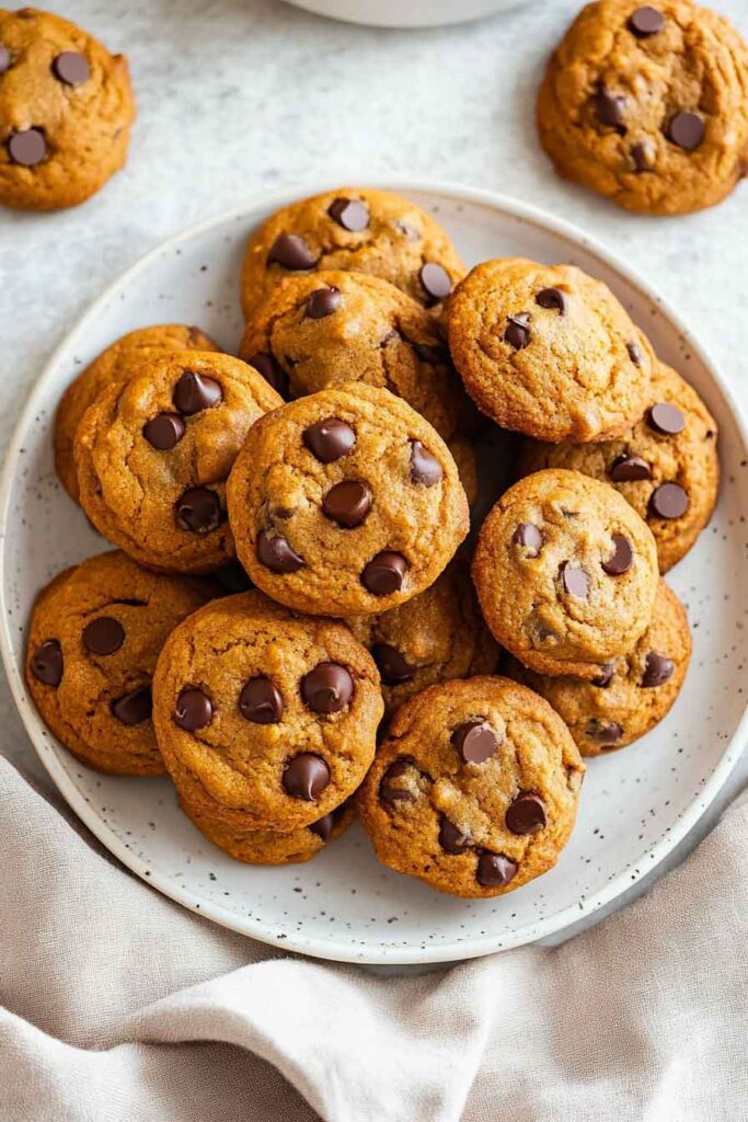 How to Serve Pumpkin Chocolate Chip Cookies