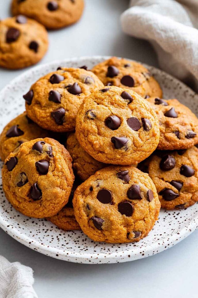 Pumpkin Chocolate Chip Cookies