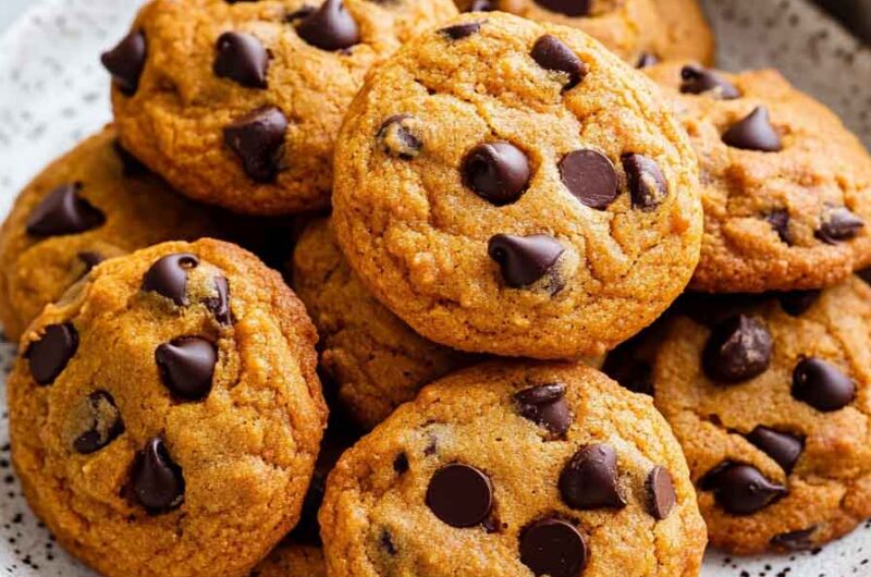 Pumpkin Chocolate Chip Cookies