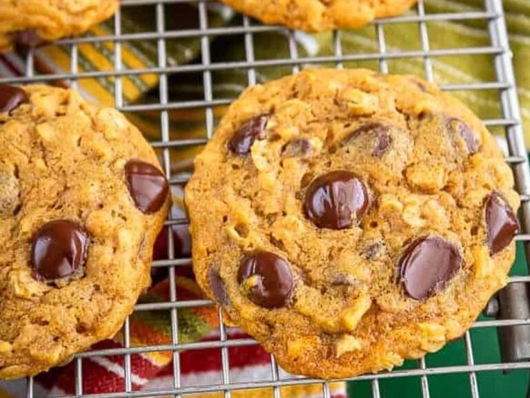 Pumpkin Chocolate Chip Cookies Recipe