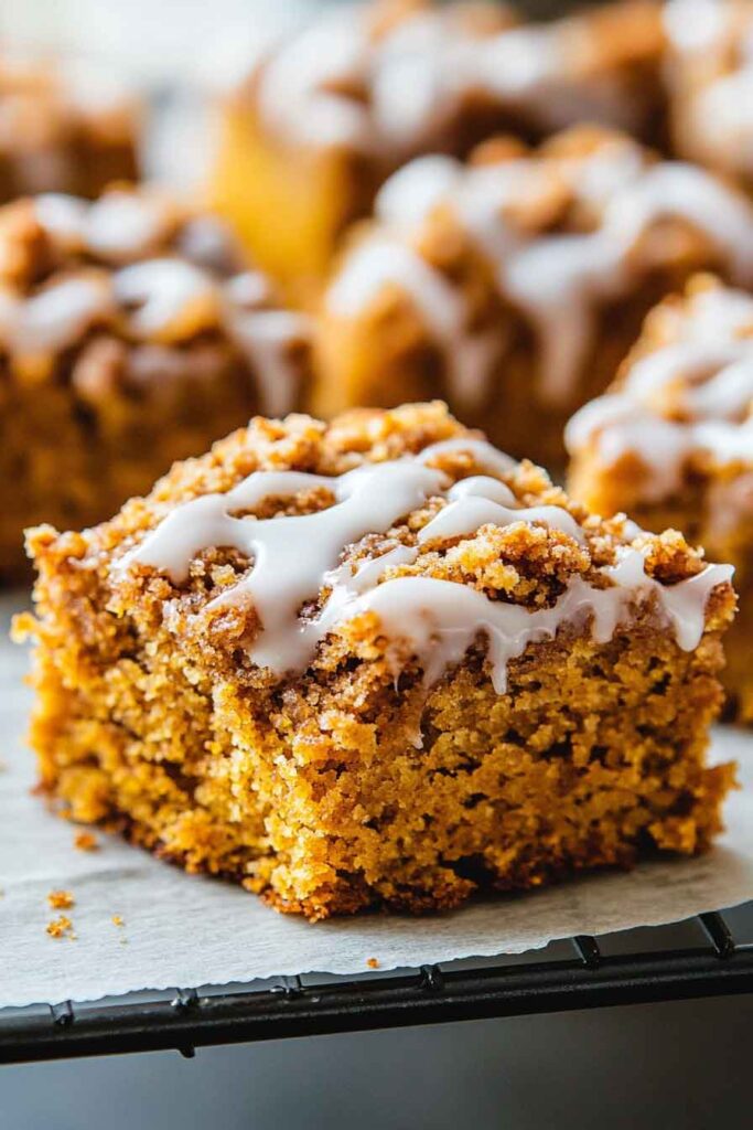 How to Serve Pumpkin Coffee Cake