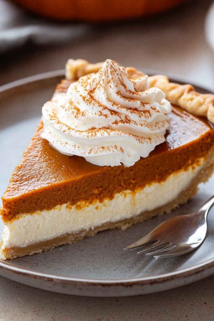 Pumpkin Cream Cheese Pie Recipe