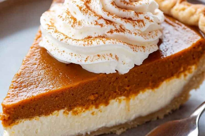 Pumpkin Cream Cheese Pie Recipe