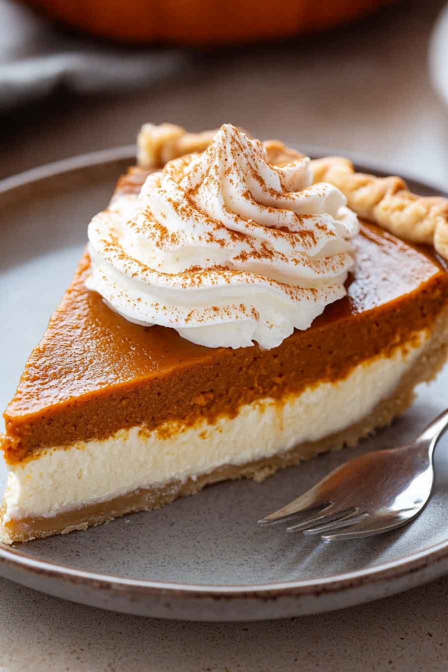 Pumpkin Cream Cheese Pie Recipe
