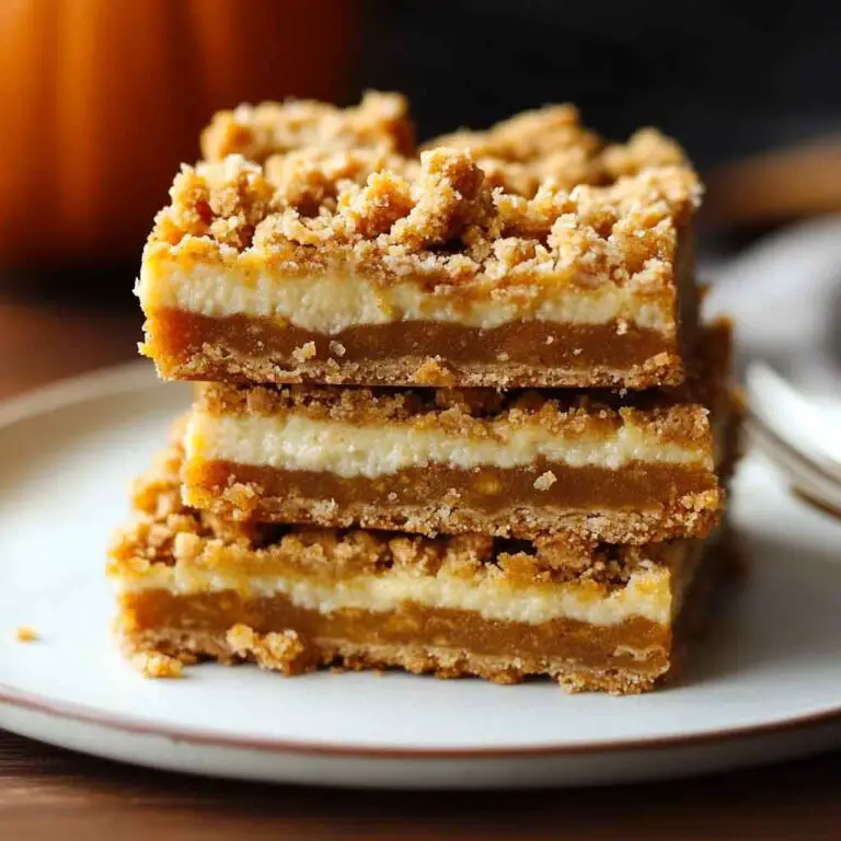Pumpkin Crumble Bars