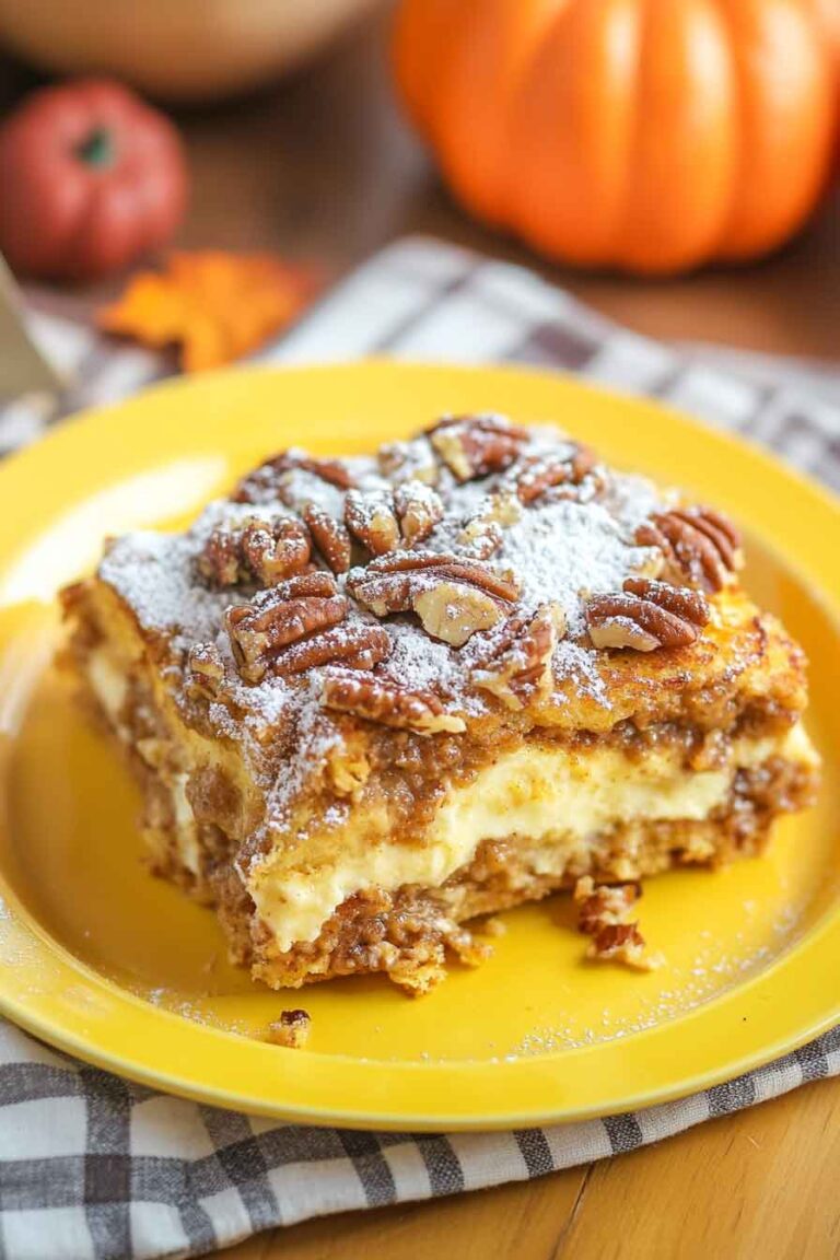 Pumpkin French Toast Casserole