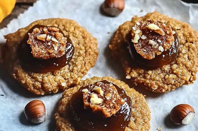 Pumpkin Jam Chestnut Cookies Recipe
