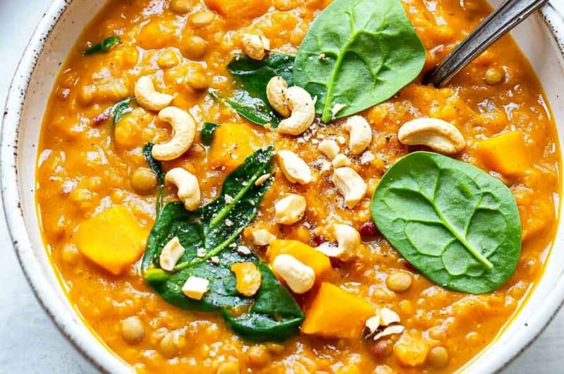 Pumpkin Lentil Curry