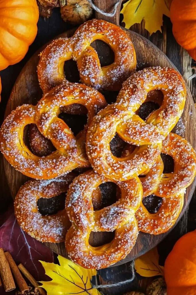 How to Serve Pumpkin Patch Pretzels