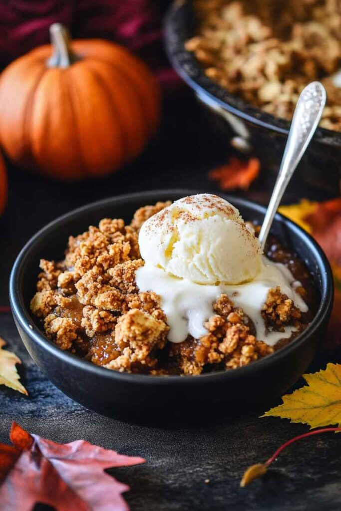Pumpkin Pie Crisp
