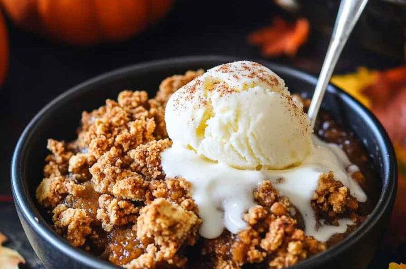 Pumpkin Pie Crisp