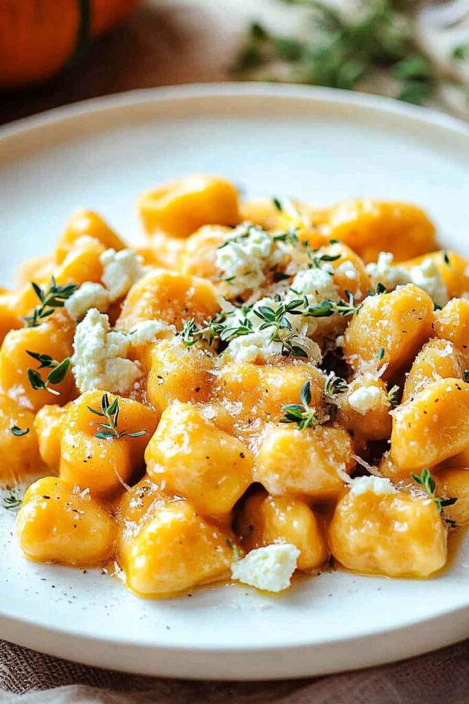 How to Serve Pumpkin Ricotta Gnocchi