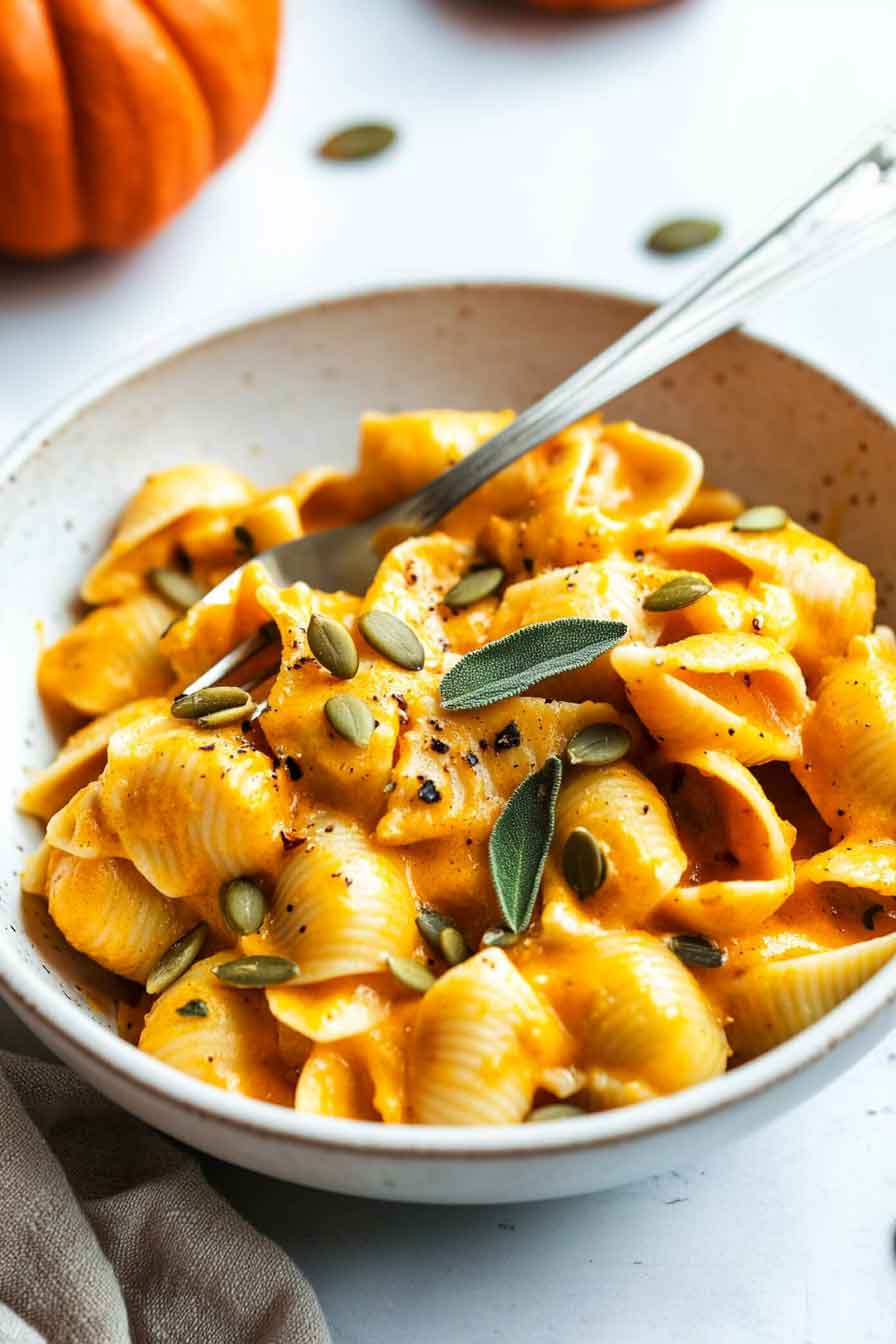 Pumpkin Sage Pasta