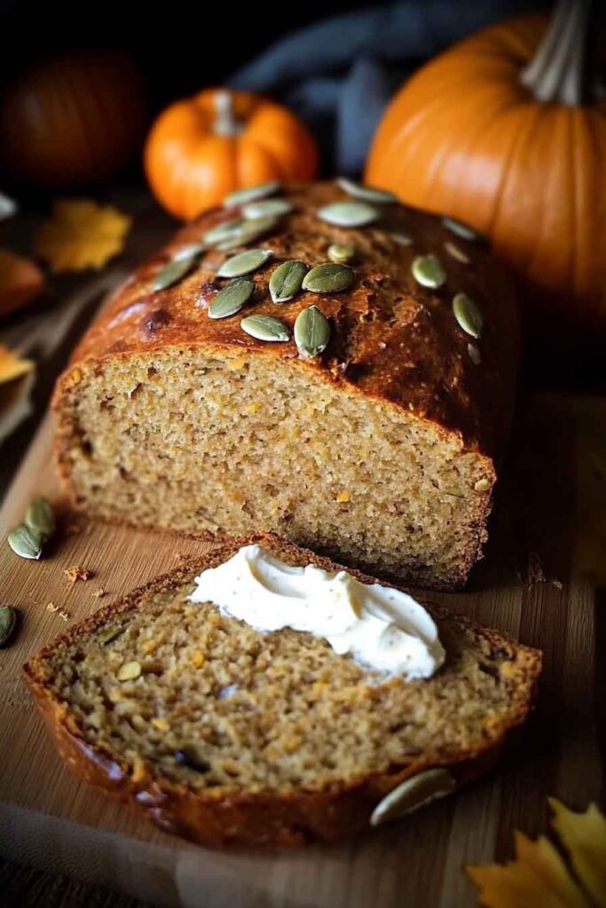 How to Serve Pumpkin Spice Artisan Bread