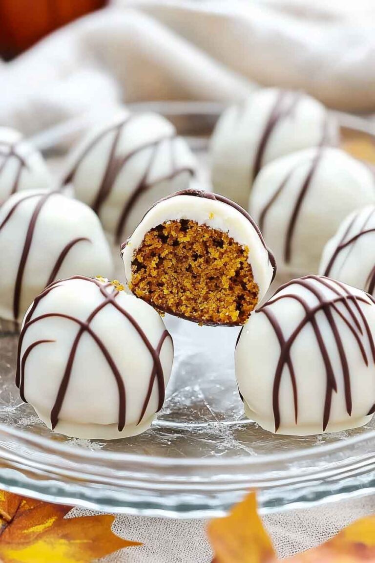 Pumpkin Spice Cake Balls