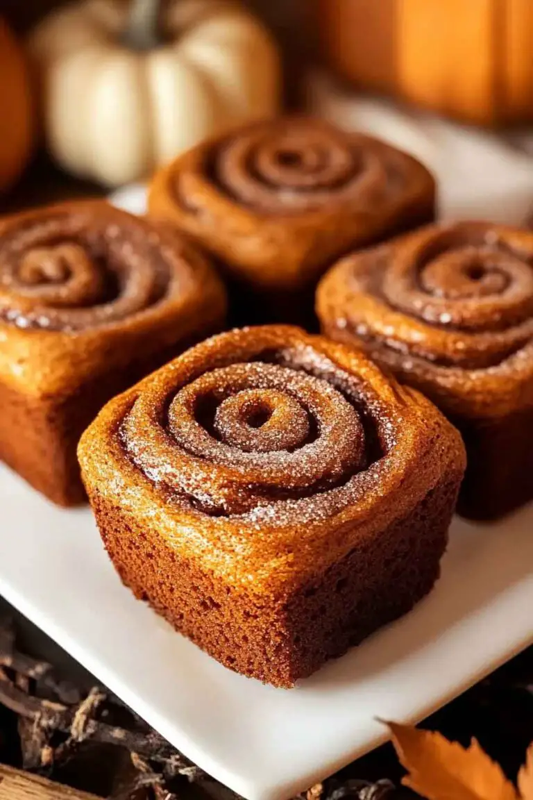 Cinnamon Swirl Pumpkin Bread Mini Loaves