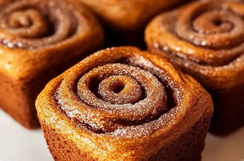 Cinnamon Swirl Pumpkin Bread Mini Loaves Recipe