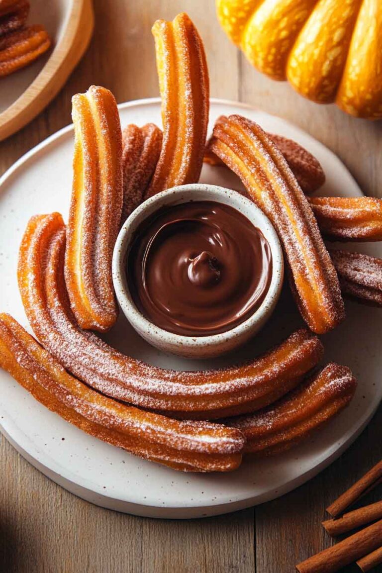 Pumpkin Spice Churros