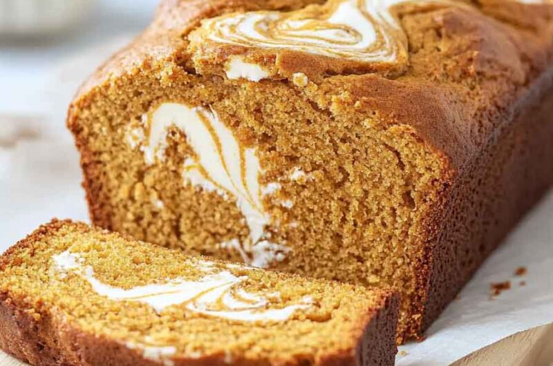 Pumpkin Spice Cream Cheese Bread Recipe