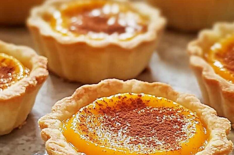 Pumpkin Spice Egg Tarts