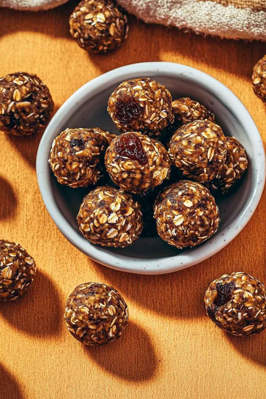 Pumpkin Spice Energy Balls