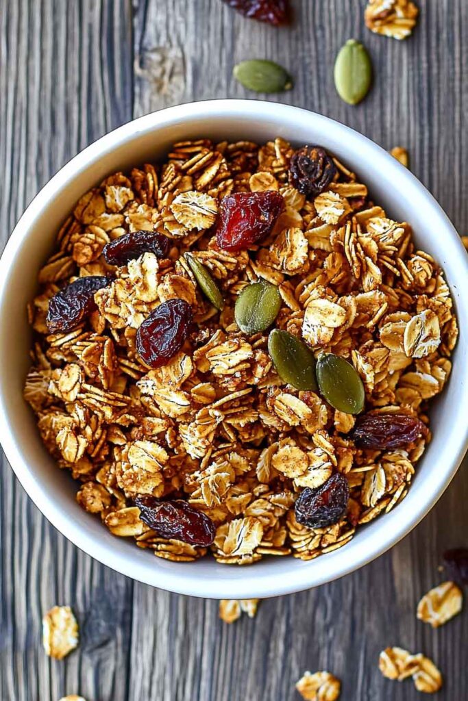 How to Serve Pumpkin Spice Granola