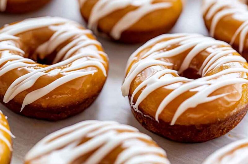 Pumpkin Spice Latte Donuts