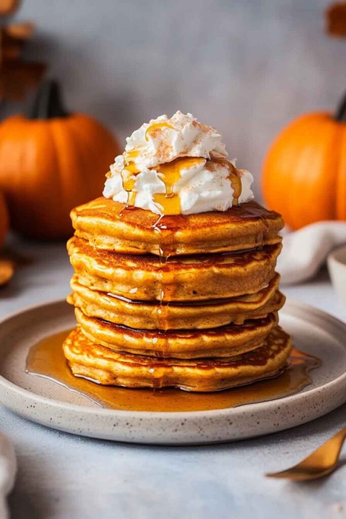 How to Serve Pumpkin Spice Pancakes