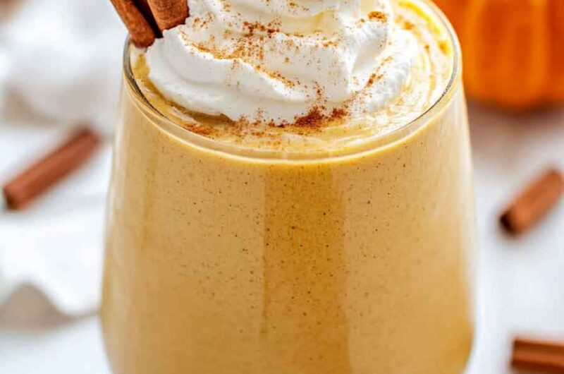 Pumpkin Spice Protein Smoothie