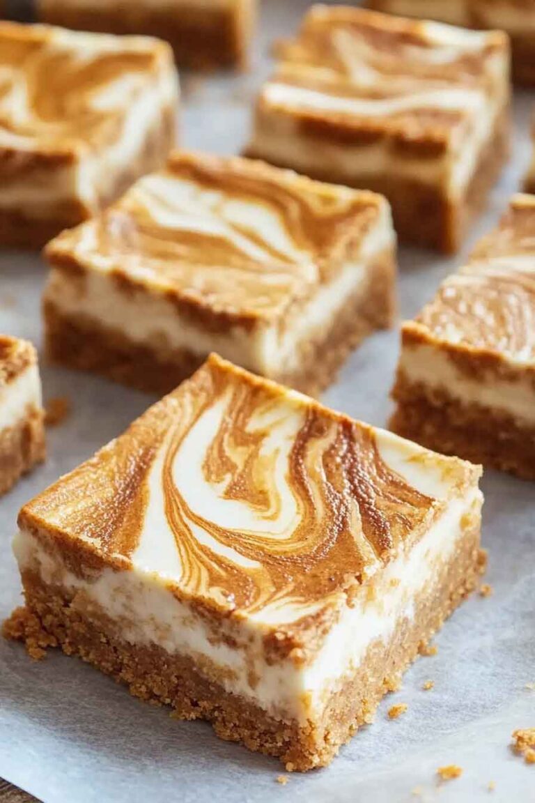 Pumpkin Spice Swirl Bars