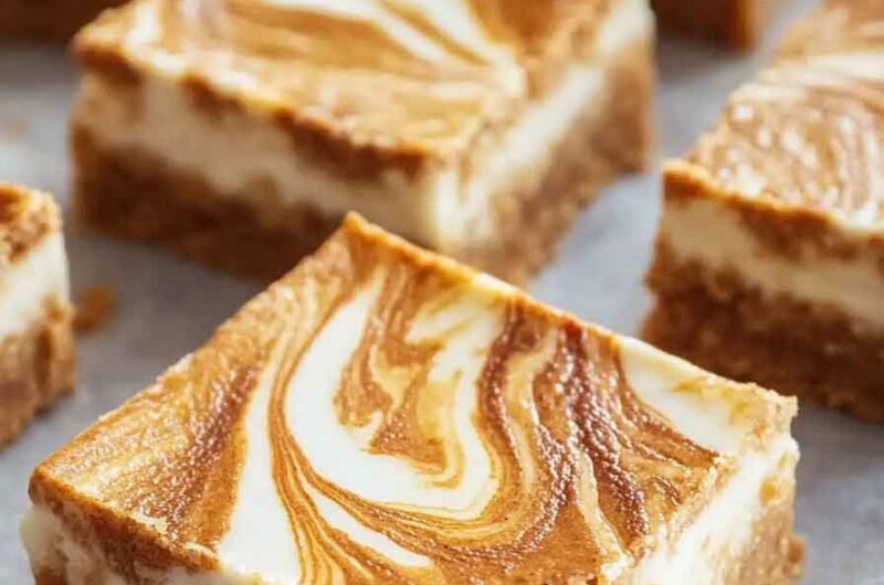 Pumpkin Spice Swirl Bars