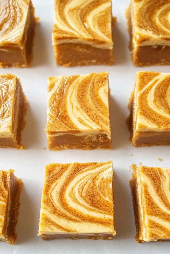 How to Serve Pumpkin Spice Swirl Bars