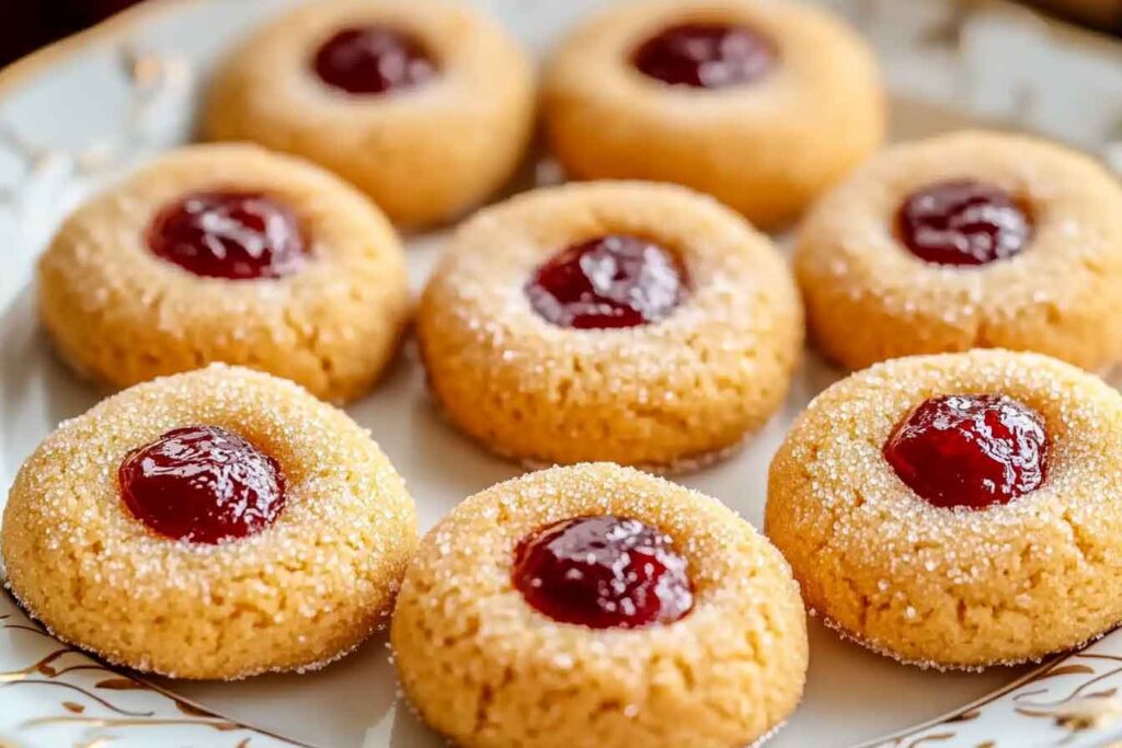 Step-by-Step Instructions for Pumpkin Spice Thumbprint Cookies