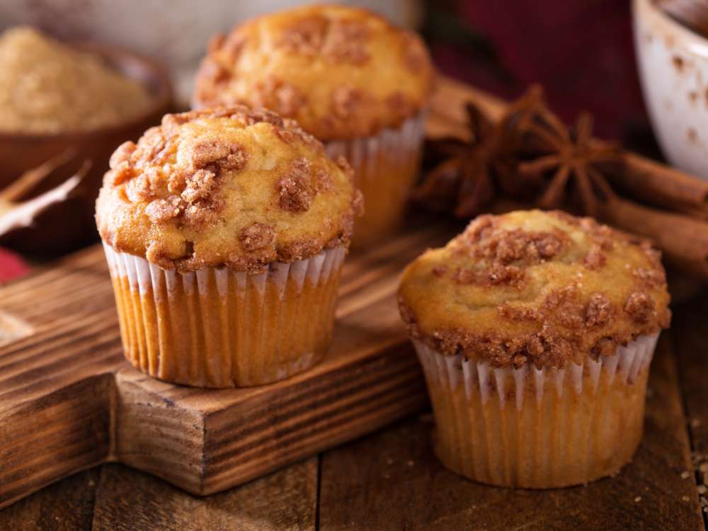 Pumpkin Streusel Muffins