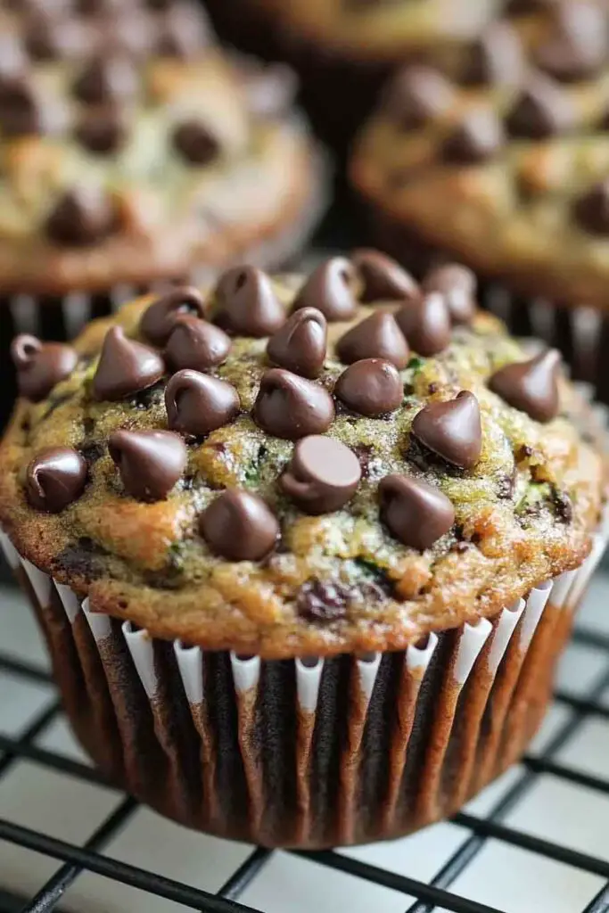 Step-by-Step Instructions for Making Peanut Butter Zucchini Chocolate Chip Muffins