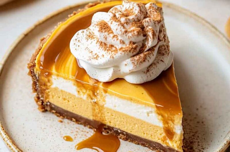 Pumpkin Swirl Cheesecake