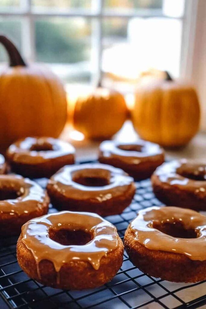 Step-by-Step Instructions for Making Pumpkin Yogurt Donuts