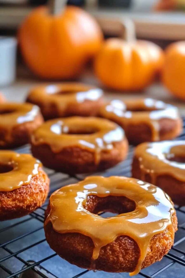 Pumpkin Yogurt Donuts