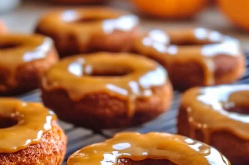 Pumpkin Yogurt Donuts
