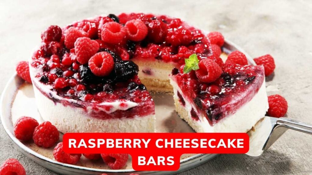 Raspberry Cheesecake Bars