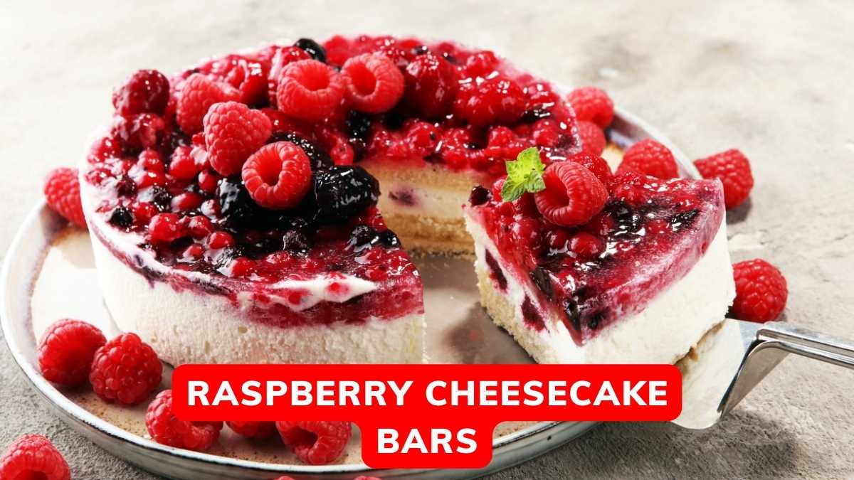 Raspberry Cheesecake Bars