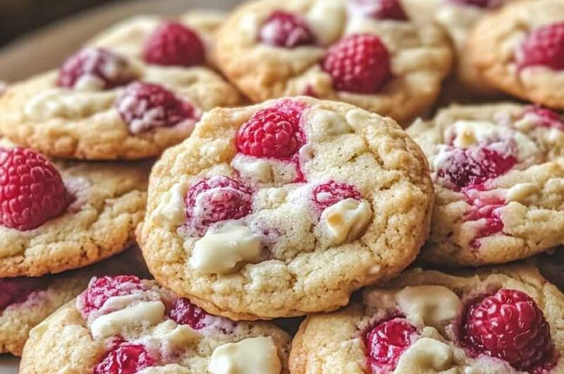 Raspberry Cream Cheese Cookies