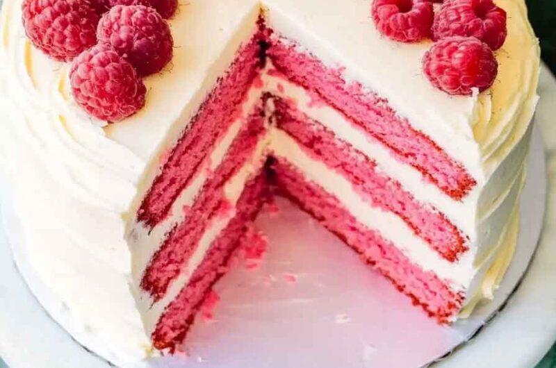 Raspberry Layer Cake