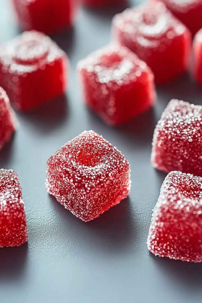 How to Serve Raspberry Pectin Gummies