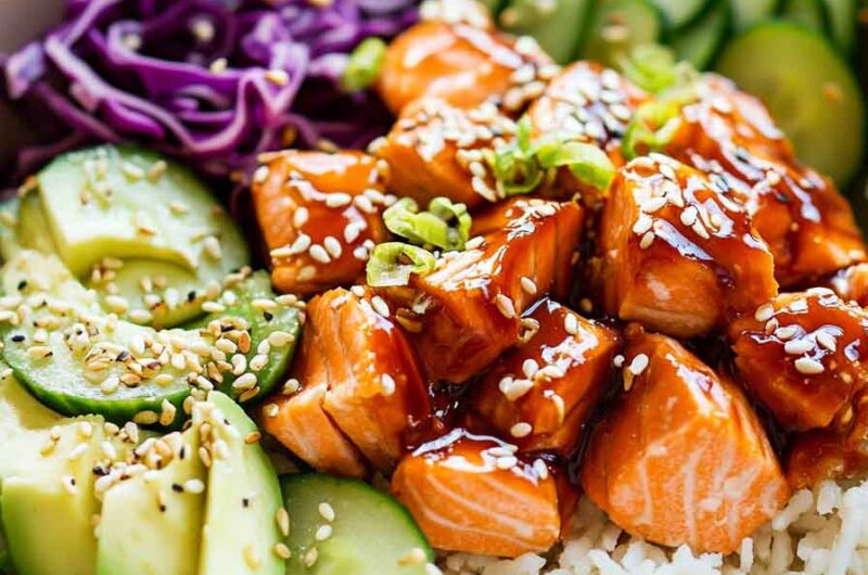 Salmon Rice Bowl