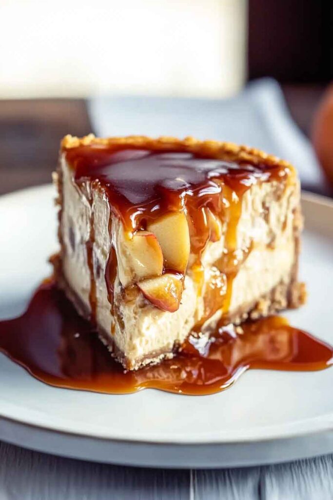 Step-by-Step Instructions for Salted Caramel Apple Cheesecake