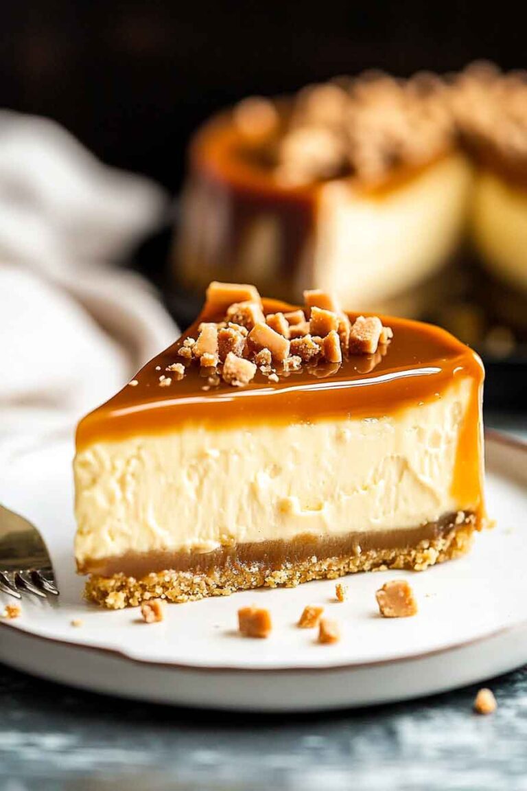 Salted Caramel Cheesecake