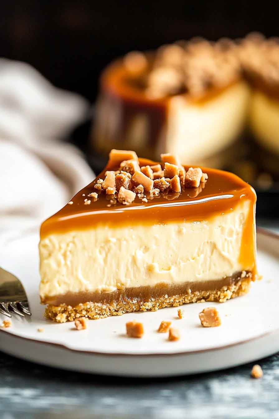 Salted Caramel Cheesecake