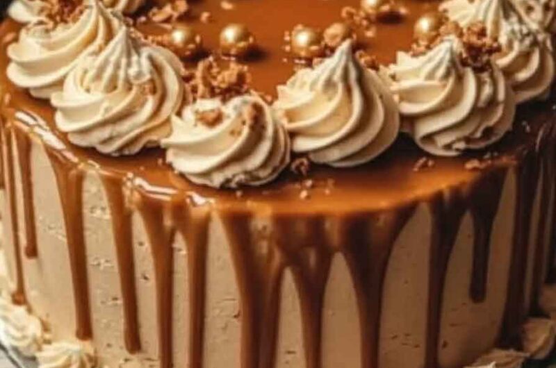 Salted Caramel Harvest Cake
